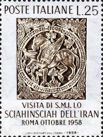 Visita in Italia dello Scia dell´Iran