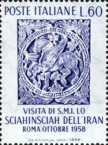 Visita in Italia dello Scia dell´Iran