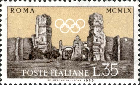 Preolimpica, olimpiadi di Roma del 1960 - Terme di Caracalla