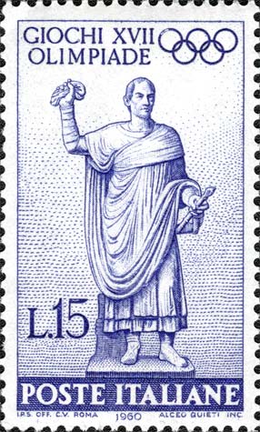 Giochi della XVII Olimpiade - Senatore romano