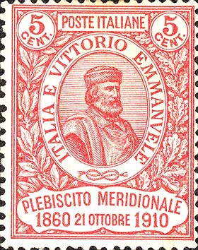 Effigie di Giuseppe Garibaldi