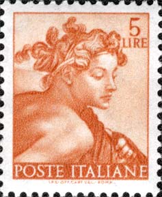 Michelangiolesca - Testa di ignudo