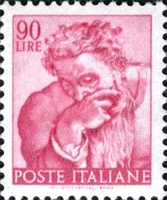 Michelangiolesca - Testa del profeta Geremia