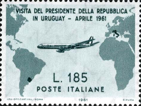 Visita del presidente Gronchi in Argentina, Uruguay e Peru