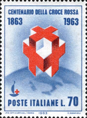 Centenario della fondazione della croce rossa