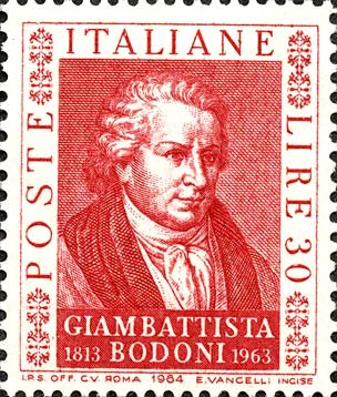150° anniversario della morte di Giambattista Bodoni