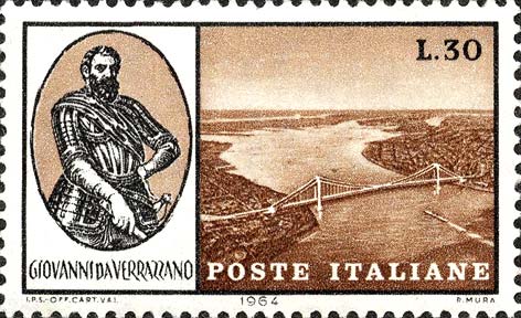 Inaugurazione del ponte Giovanni da Verrazzano a New York