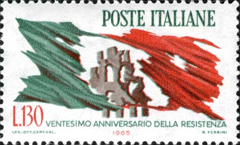 20° anniversario della resistenza - Città martiri