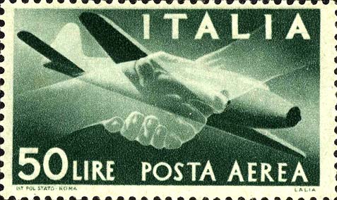Democratica - Stretta di mano, Caproni - Campini 1
