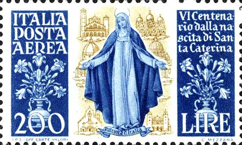 6° centenario della nascita di santa Caterina da Siena