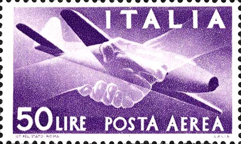 Democratica - Stretta di mano, Caproni - Campini 1