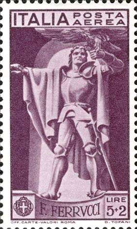 400. Todestag von Francesco Ferrucci - Statue von Francesco Ferrucci