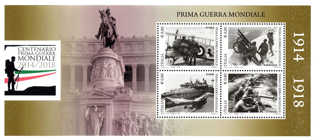 Centenario della prima guerra mondiale - Altare della patria