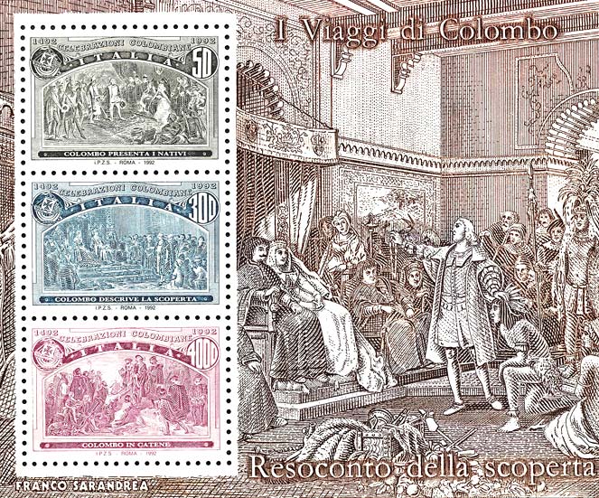 5° centenario della scoperta dell´America