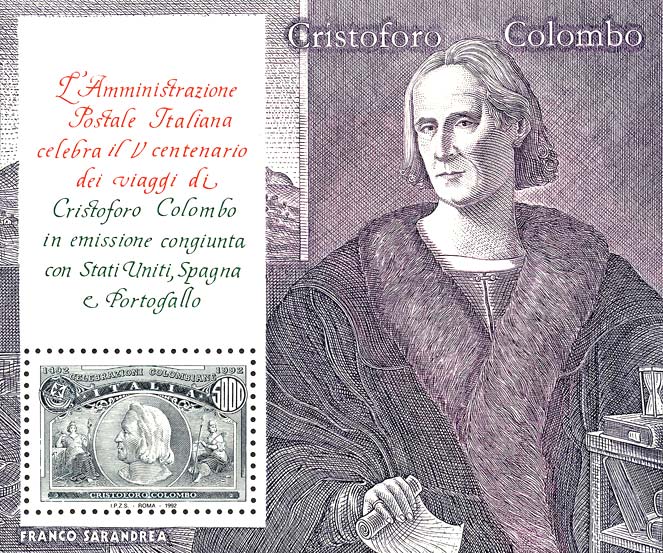 5° centenario della scoperta dell´America