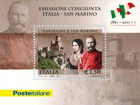 150° anniversario del conferimento della cittadinanza onoraria sammarinese a Giuseppe Garibaldi