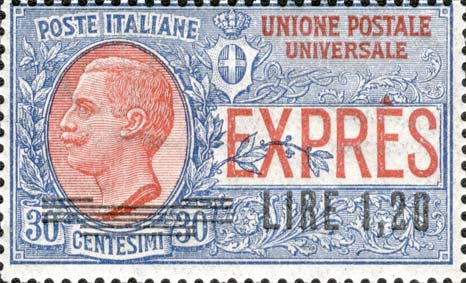 Leoni - Typ - Bildnis von Vittorio Emanuele III. in einem Oval