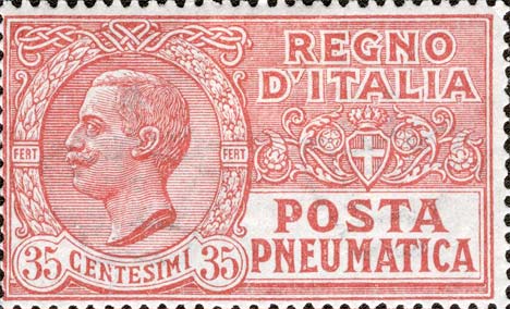 Bildnis von Vittorio Emanuele III. in einem Oval