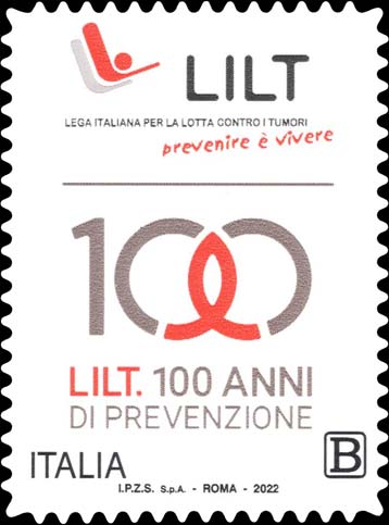 100° anniversario della lega italiana per la lotta contro i tumori