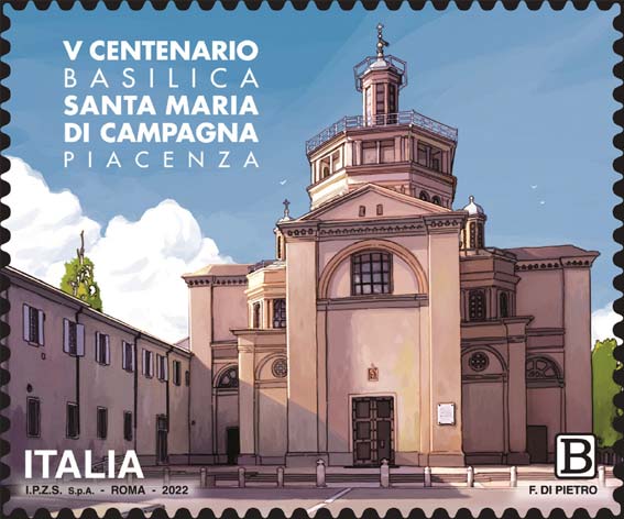 500° anniversario della posa della prima pietra della basilica di Santa Maria di Campagna Piacenza