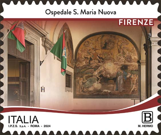 Historische Krankenhäuser - Krankenhaus Santa Maria Nuova in Florenz