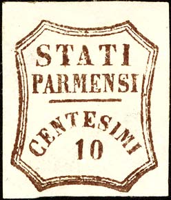 Governo provvisorio - Diciture in cornice ottagonale