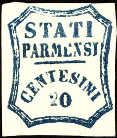 Governo provvisorio - Diciture in cornice ottagonale