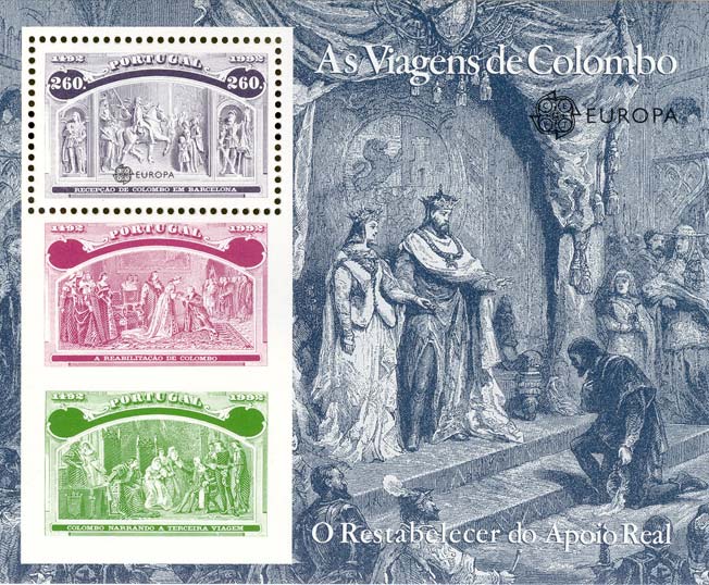 Kolumbianische Feierlichkeiten - Kolumbus genießt die Gunst der Herrscher