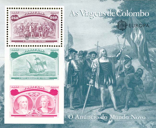 Kolumbianische Feierlichkeiten - Behauptung der Entdeckung