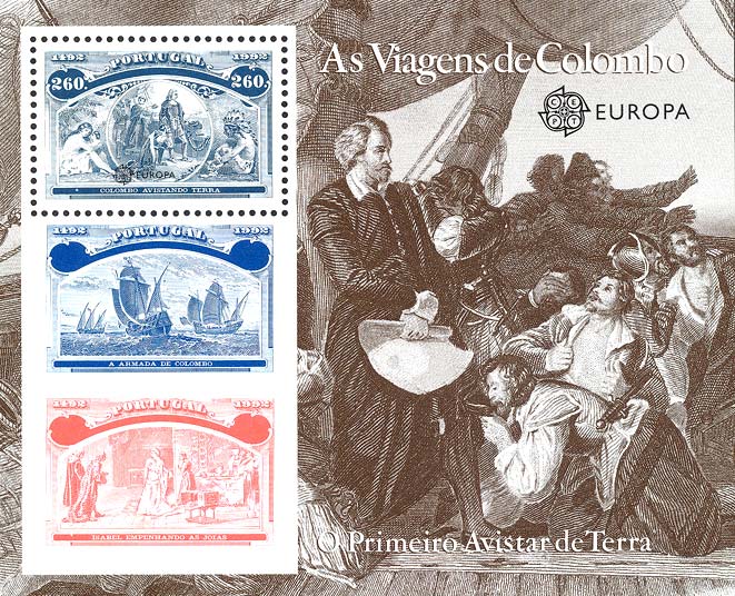 Kolumbianische Feierlichkeiten - Sichtung der Erde