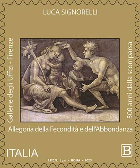 Radici del made in Italy - Allegoria della fecondità e dell´abbondanza, opera di Luca Signorelli