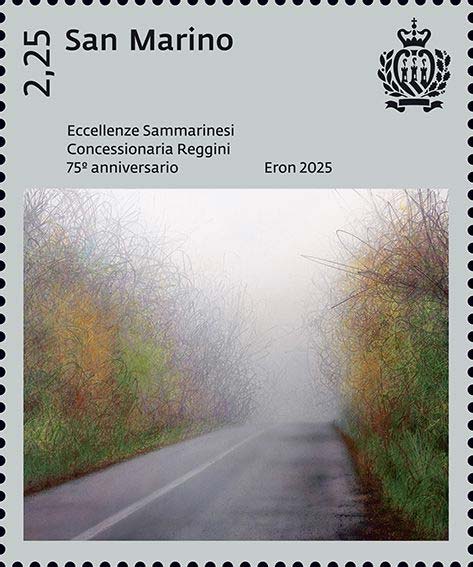 75 - jähriges Jubiläum des Reggini - Autohauses - Straße im Nebel