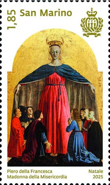 Weihnachten - Unsere Liebe Frau der Barmherzigkeit, ein Werk von Piero della Francesca