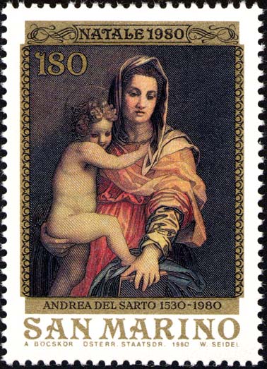 Natale - Annunciazione, da Andrea del Sarto