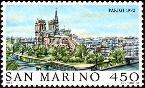 Esposizione filatelica internazionale, a Parigi - Parigi nel 1982