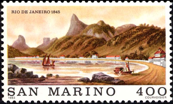 Esposizione filatelica internazionale, a Rio de Janeiro - Rio de Janeiro nel 1845