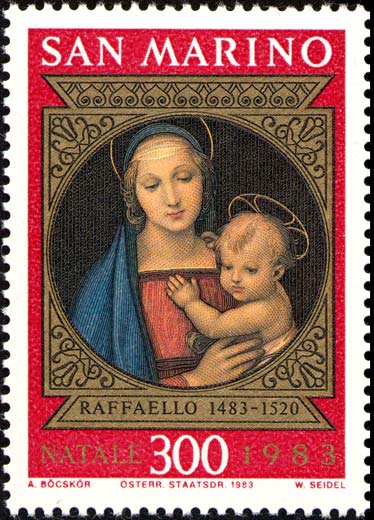 Natale - Madonna del Granduca - Raffaello