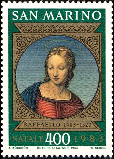 Natale - Madonna del Cardellino - Raffaello