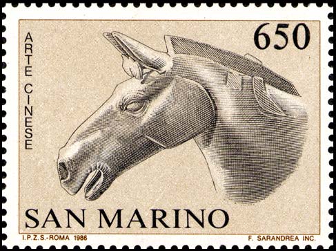 15° anniversario dei rapporti ufficiali con la repubblica popolare cinese - Sculture in terracotta Xian