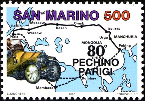 Grandi competizioni automobilistiche - Pechino - Parigi, edizione del 1907