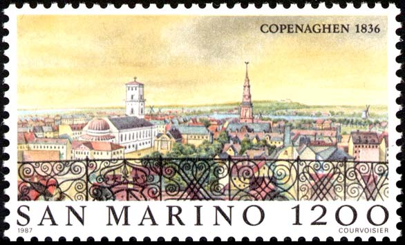 Esposizione filatelica internazionale, a Copenaghen - Copenaghen, nel 1836