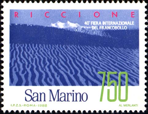 Riccione - 40ª fiera del francobollo
