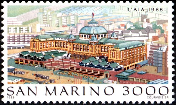 Esposizione filatelica internazionale, all´Aia - L´Aia, nel 1988 [ Den Haag ]
