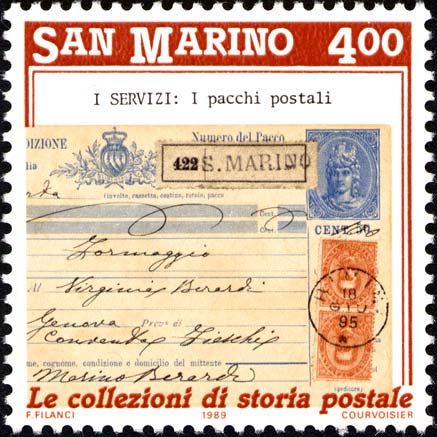 Invito alla filatelia - I pacchi postali
