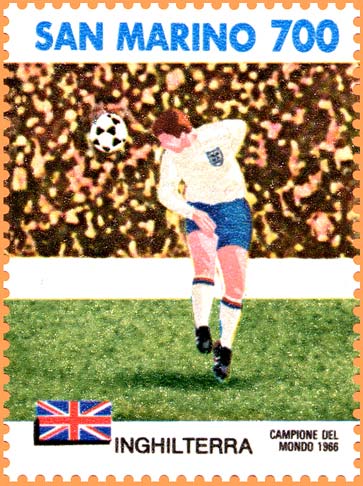 Paesi vincitori campionati mondiali di calcio - Inghilterra