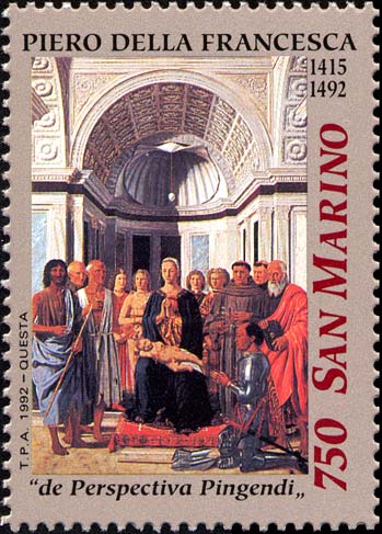 Natale - opera die Piero della Francesca