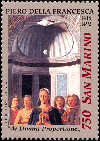 Natale - opera die Piero della Francesca