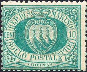 Chiffre und Wappen in einem ovalen Rahmen