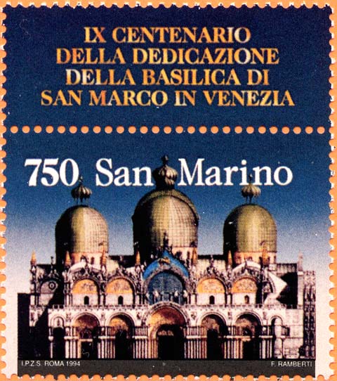 9° centenario della dedicazione di S.Marco, Venezia