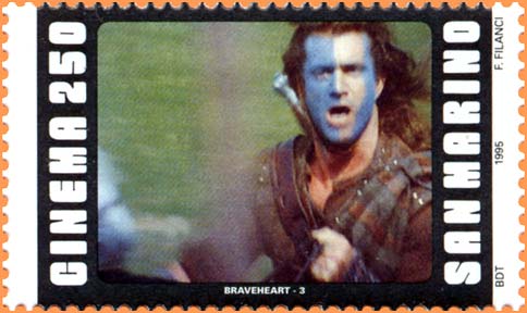 Centenario del cinema - Braveheart, Mel Gibson